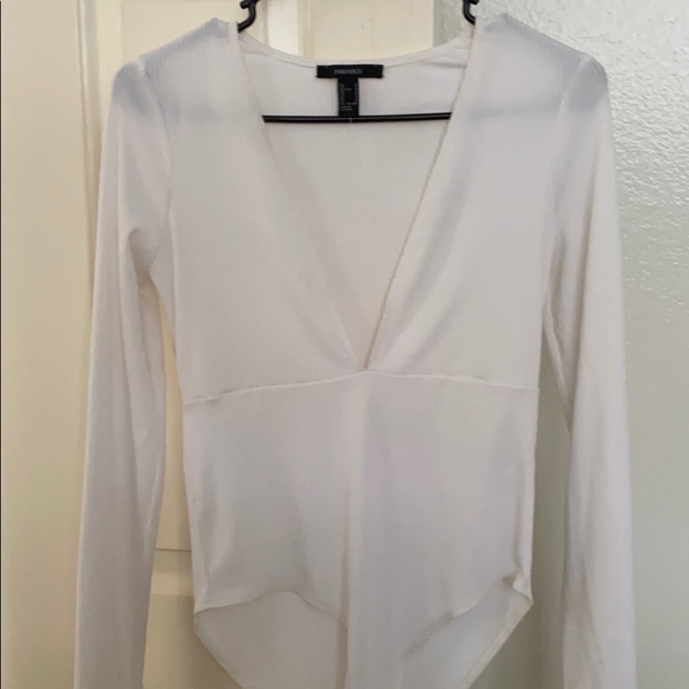 white bodysuit
